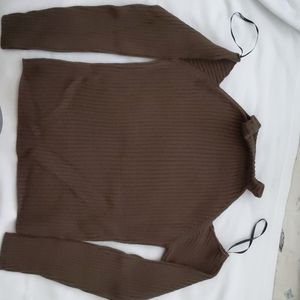 Off the shoulder sweater